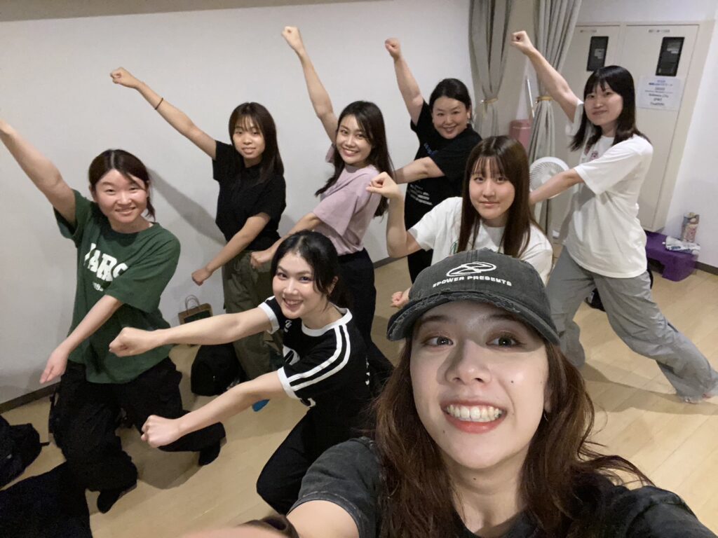 新潟市の初心者向けヒップホップダンス少人数クラス風景